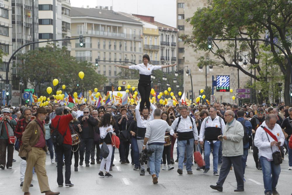 Manifestación del 25 d'Abril en València