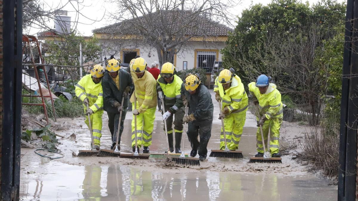 Guadalvalle y Altea, unas de las parcelaciones más afectadas por las inundaciones.aciones