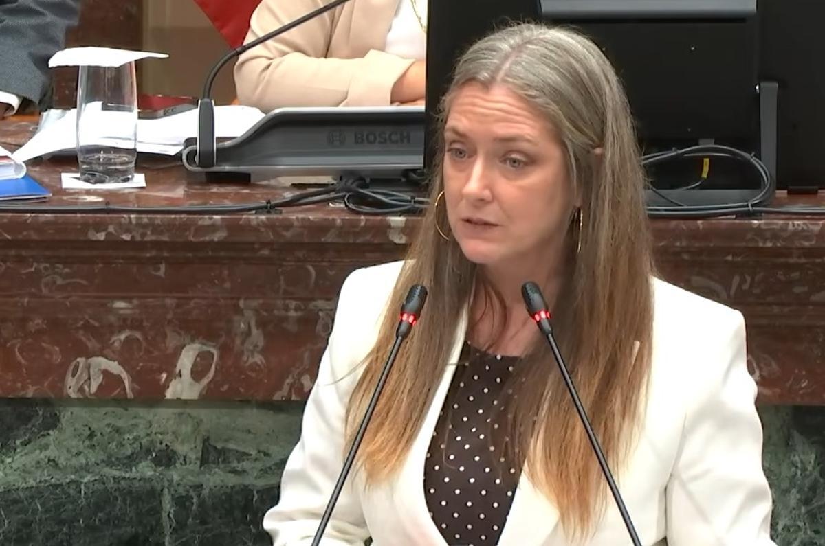 La diputada regional del Partido Popular María Casajús.