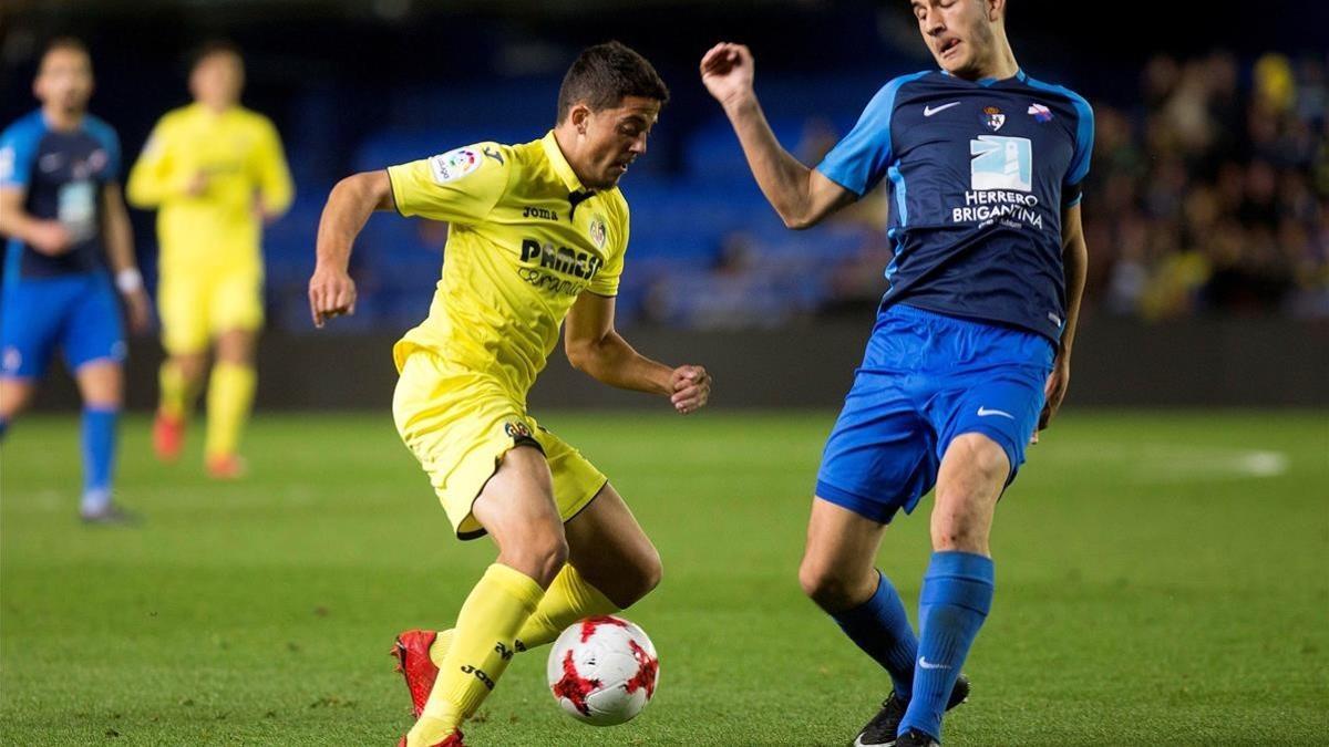 Pablo Fornals, durante un partido de Copa.