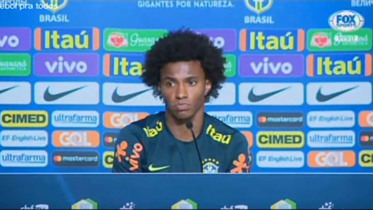 Willian no ha recibido información alguna del Barcelona