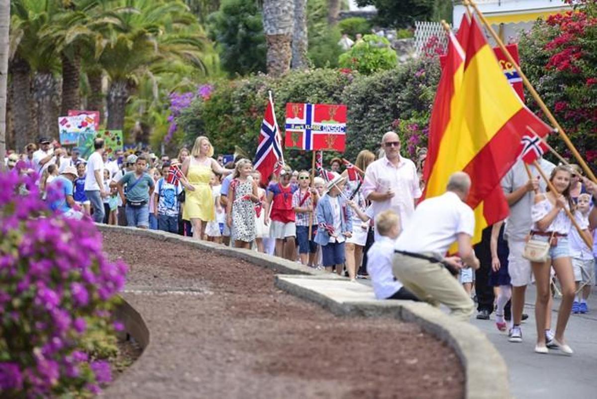 Día de Noruega en Anfi del Mar.