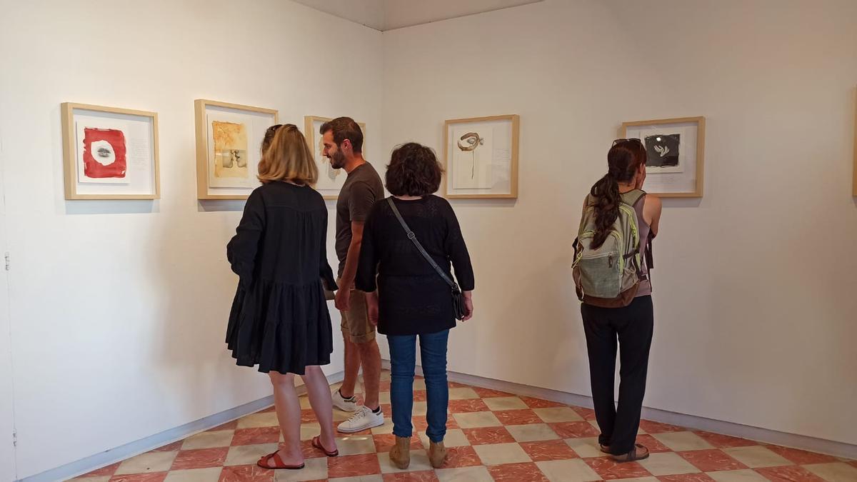 Inauguración de la muestra en la sala de Sant Francesc