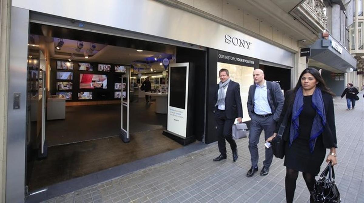 Sony tanca el seu 'megastore' a Barcelona