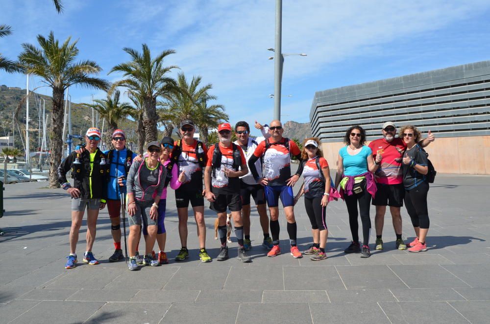 Marcha solidaria de Astrade en Cartagena