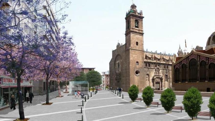 Paralizan el proyecto de urbanización de la degradada Plaza Ciudad de Brujas