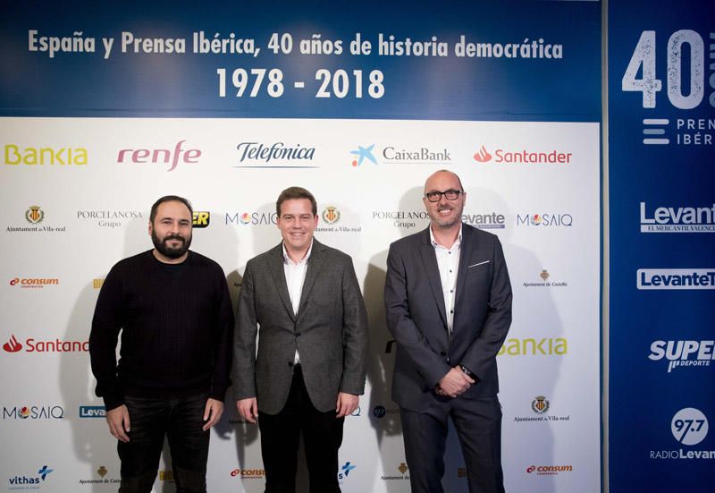 Photocall de la gala del 40 aniversario de Prensa Ibérica en Levante-EMV