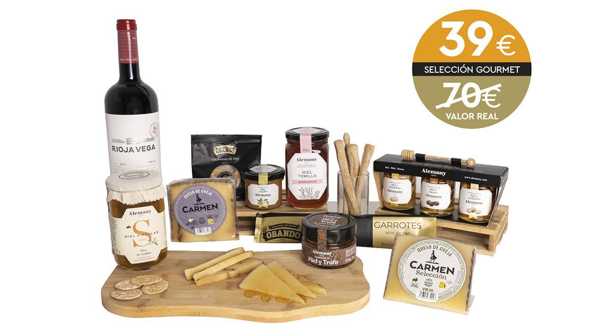 La selecció gourmet Alemany reuneix mels artesanes, formatges d’ovella, pa Obando i Rioja Vega Edició Limitada 2021