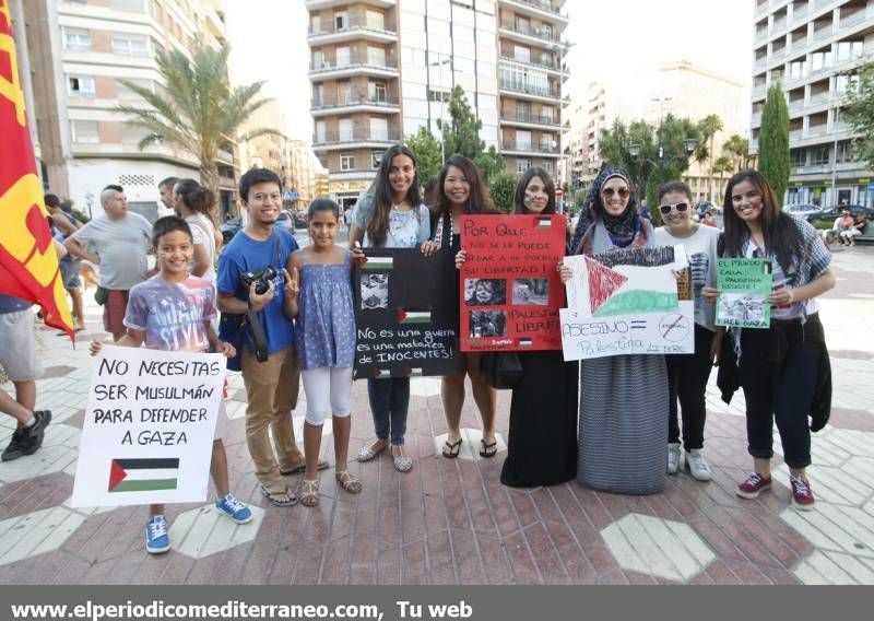 GALERÍA DE FOTOS - Castellón clama contra los bombardeos en Palestina