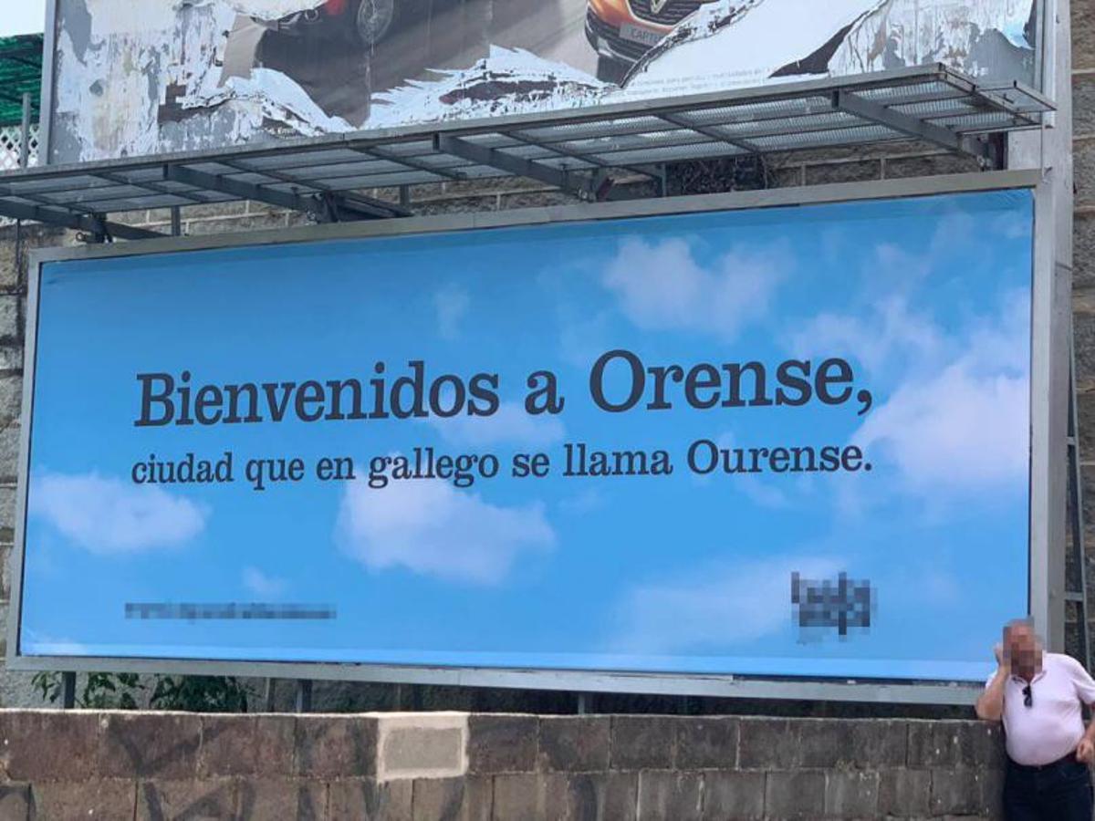 A campaña que deturpa a toponimia tamén afecta a Ourense | MESA POLA NORMALIZACIÓN LINGÜÍSTICA