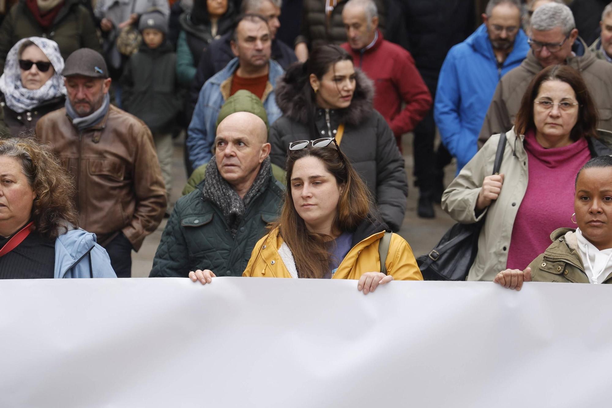 Así se ha desarrollado la manifestación por la crisis de los pélets en Santiago