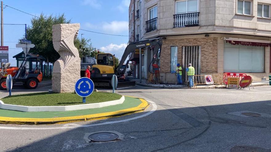 La confluencia de Alexandre Bóveda con el vial Terra de Porto-Lordelo.