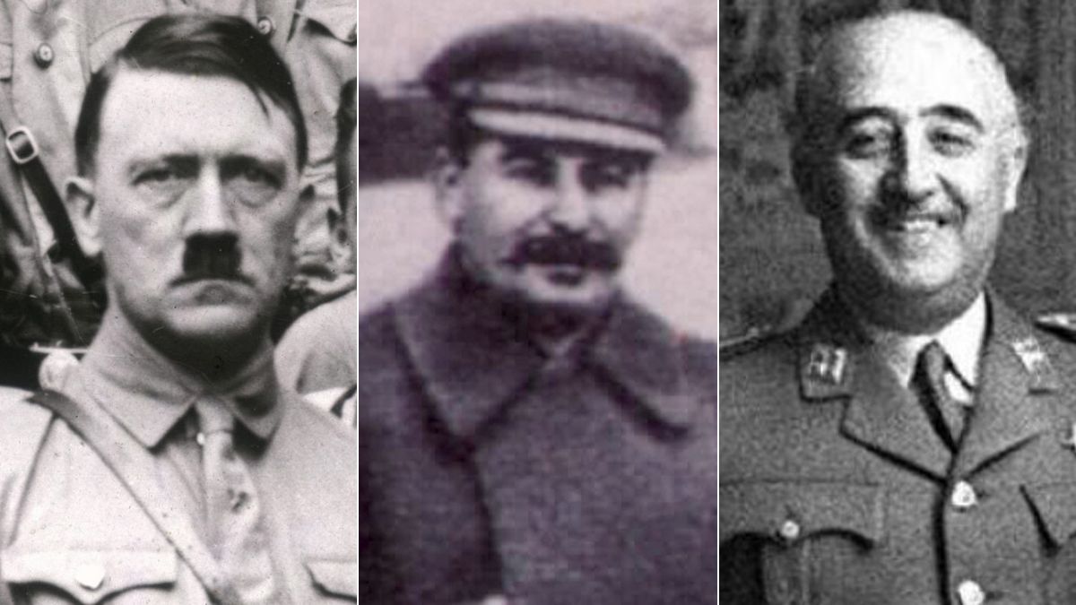 Hitler, Stalin y Franco