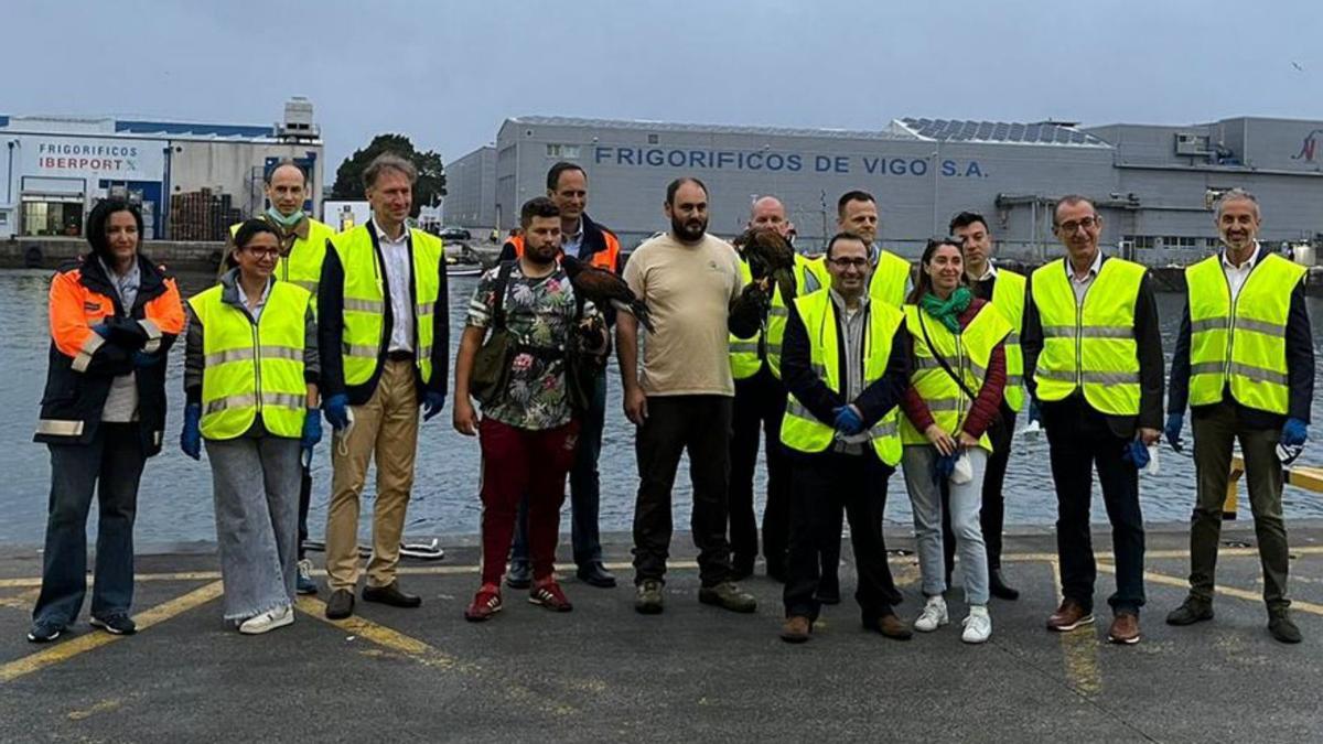 Visita de la DG Mare la semana pasada al puerto pesquero de Vigo