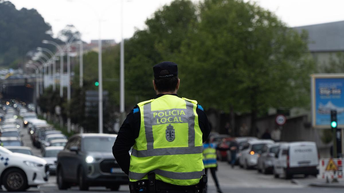 Agente de la Policía Local de A Coruña.
