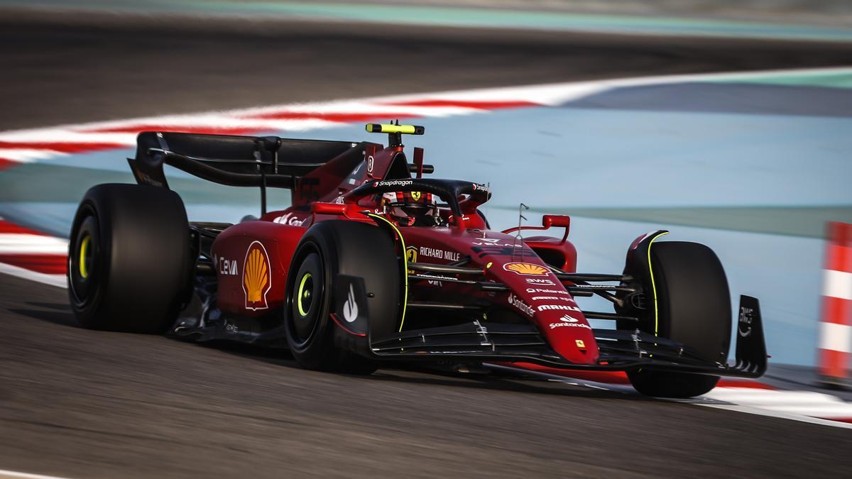 Carlos Sainz. Entrenamientos Bahrein