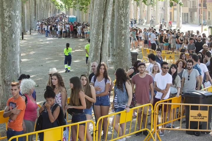 Primer dia del càsting de «Joc de Trons» a Girona