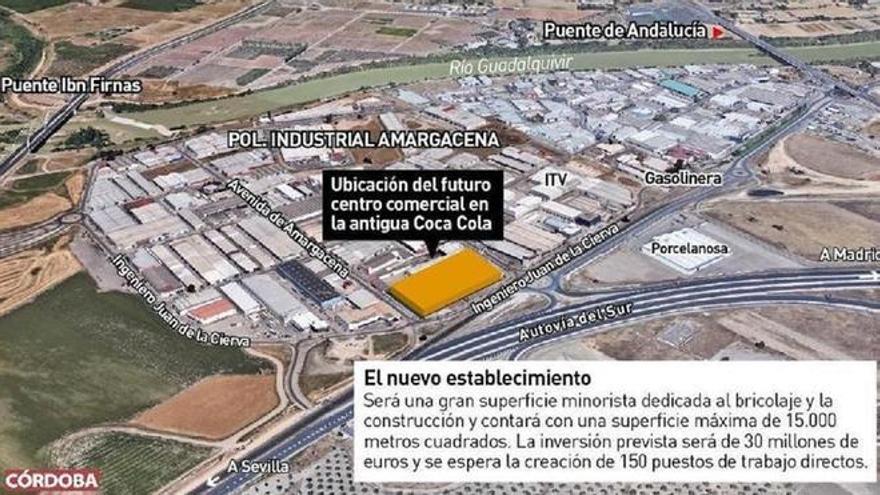 Jarquil levantará una nave de más de 10.000 m2 en el polígono Amargacena-La Torrecilla en Córdoba