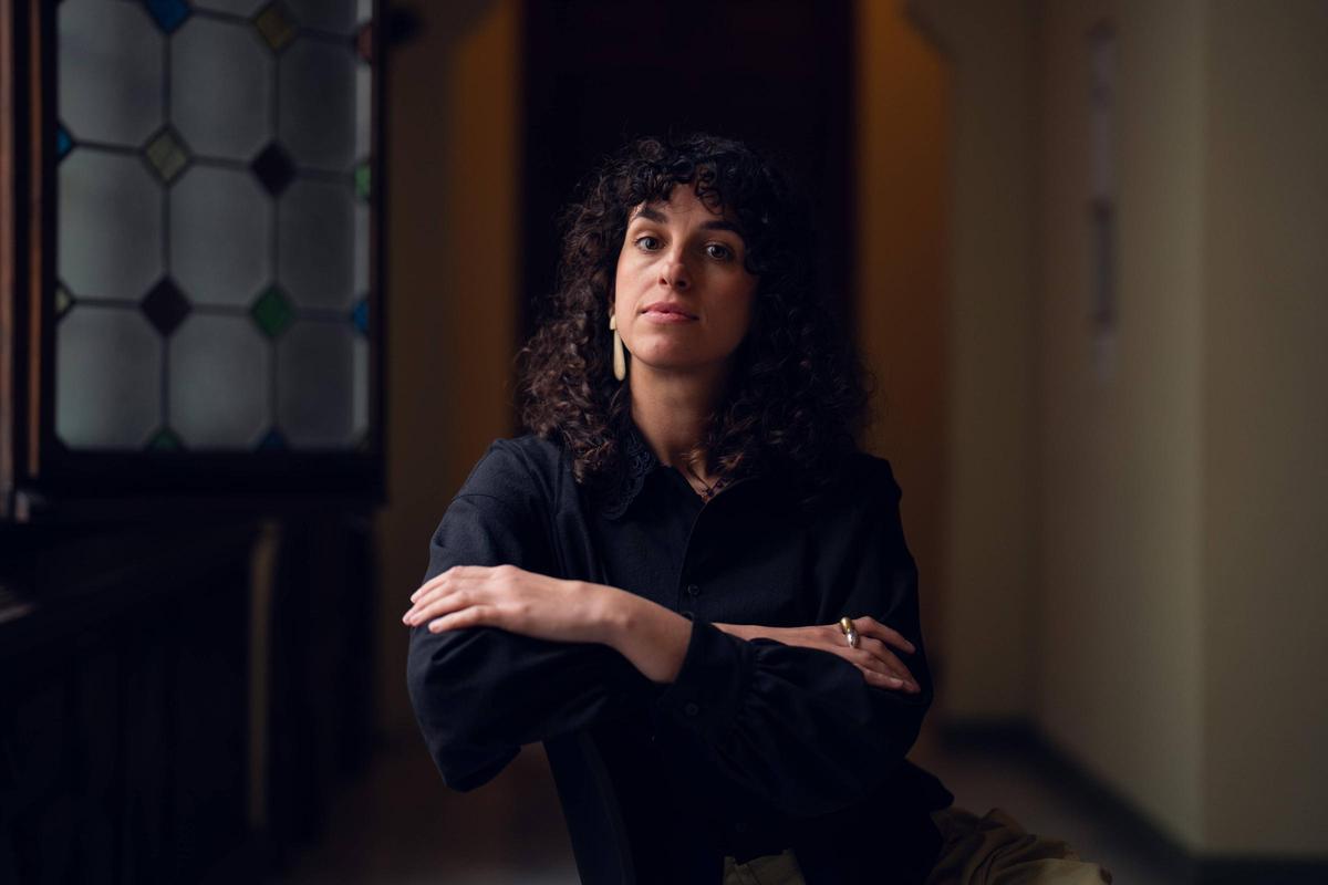 Júlia Nueno, investigadora del genocidio de Israel en Gaza.