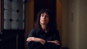 Júlia Nueno, investigadora del genocidio de Israel en Gaza.