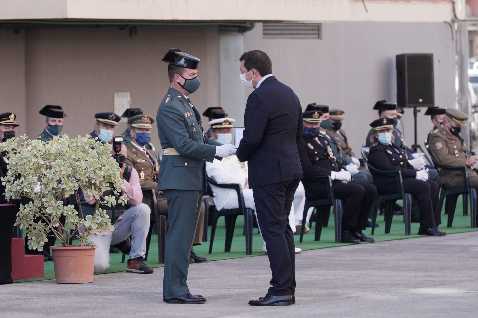 La ‘torrentada’ de Sant Llorenç y la covid copan la patrona de la Guardia Civil