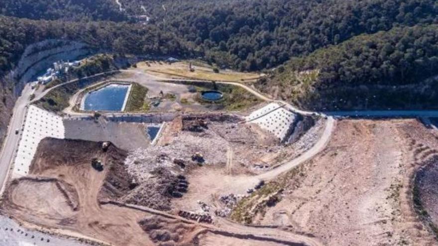 Vista parcial de las instalaciones del vertedero de Ca na Putxa. | D.I.