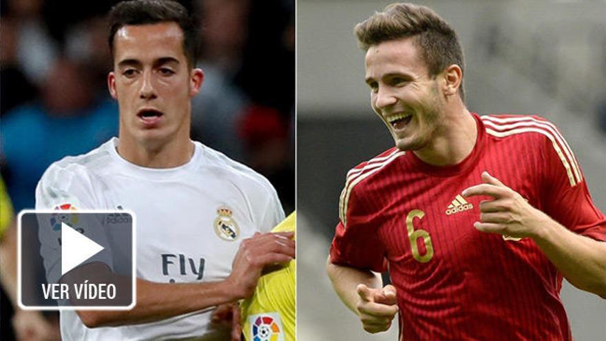 Lucas Vázquez y Saúl, novedades en la lista de Del Bosque.