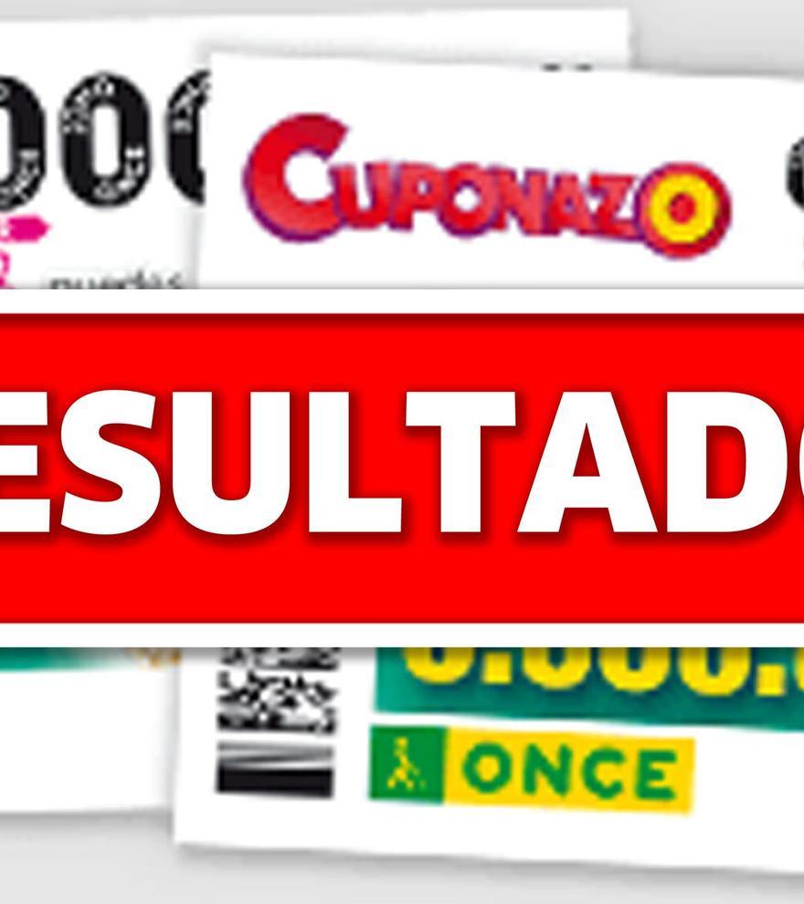 Cuponazo de la ONCE: Resultado del sorteo de este viernes 3 de mayo de 2024