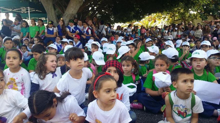 Medio millar de niños de las escuelas rurales descubren los secretos de la agricultura de la Isla