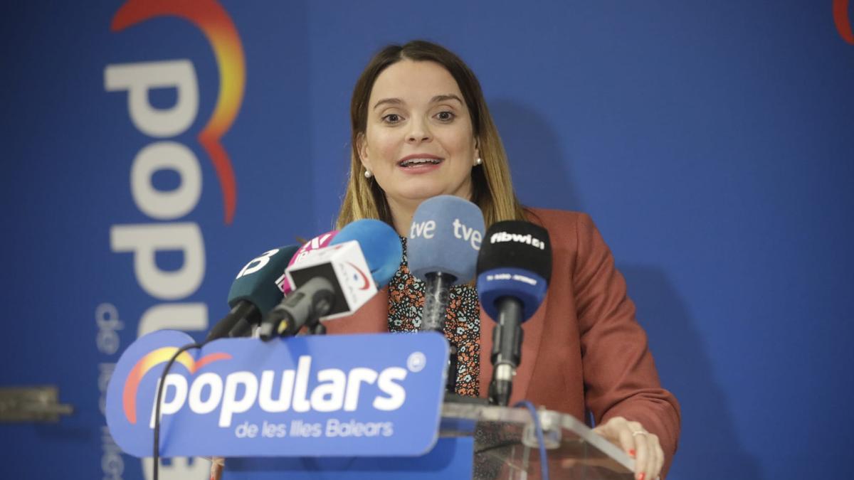 Marga Prohens, presidenta del PP de Baleares.