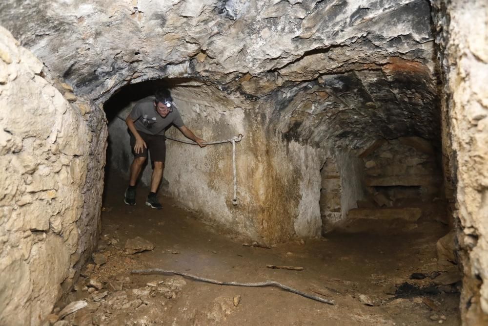 La gran cisterna desconeguda de les Pedreres