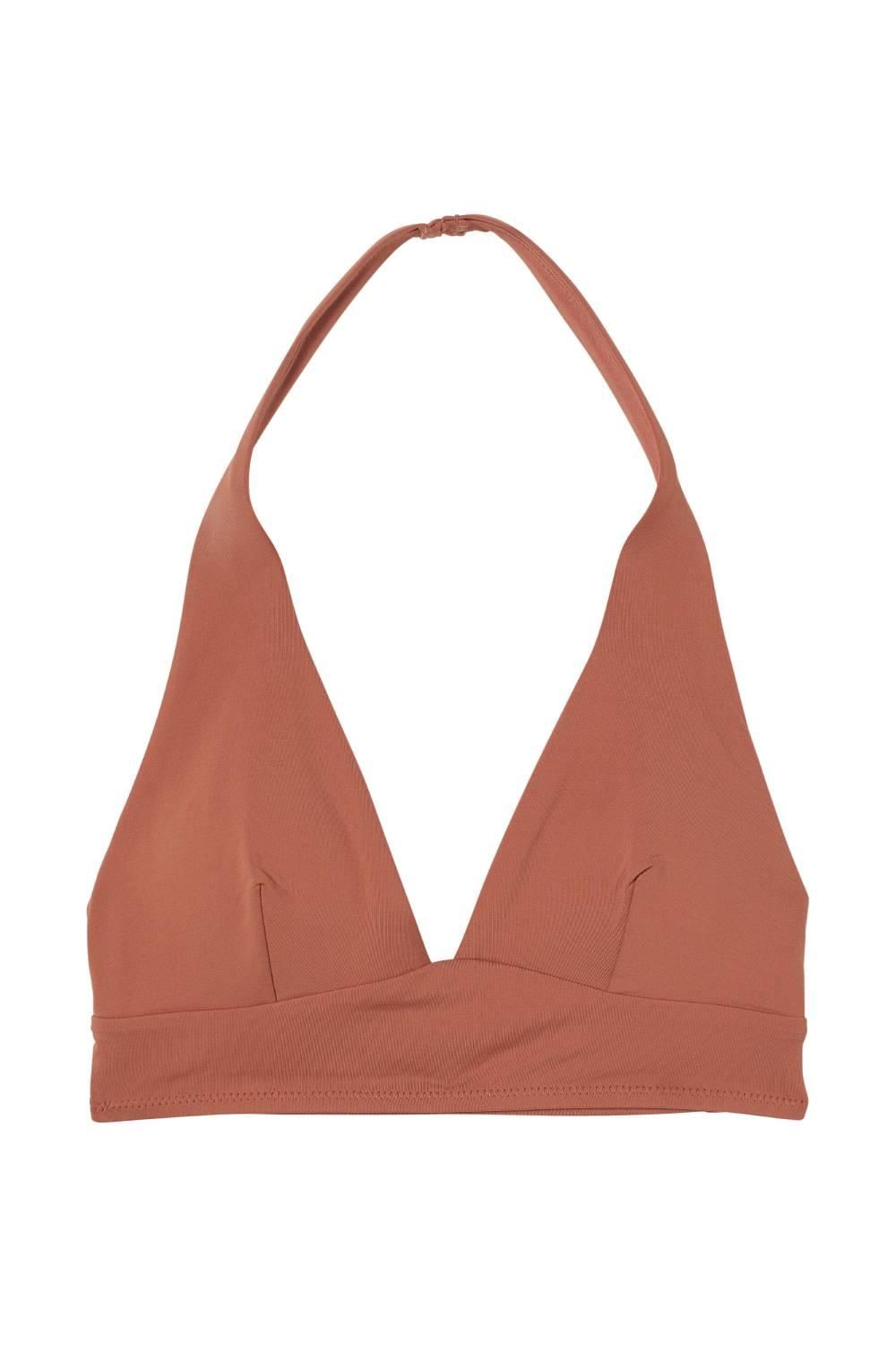 Top marrón de H&M