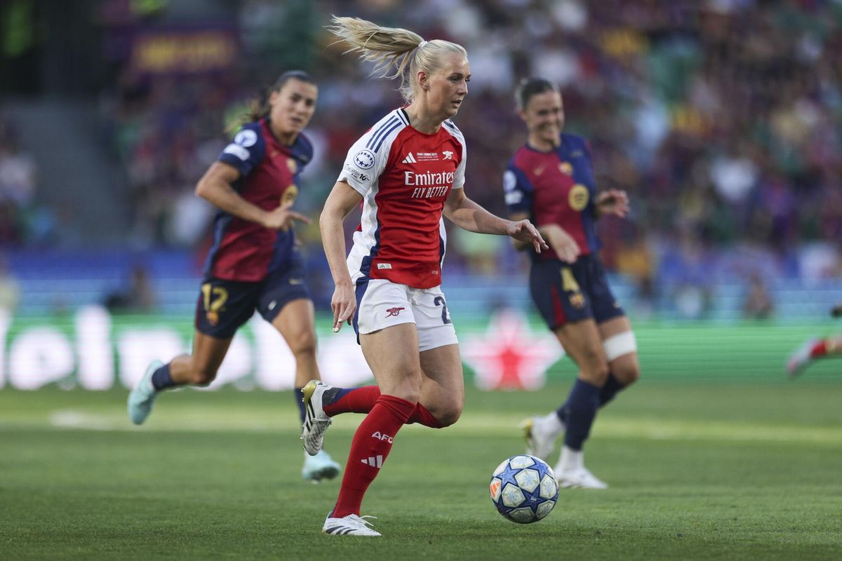 Les imatges de lArsenal - Barça de la final de la Champions femenina