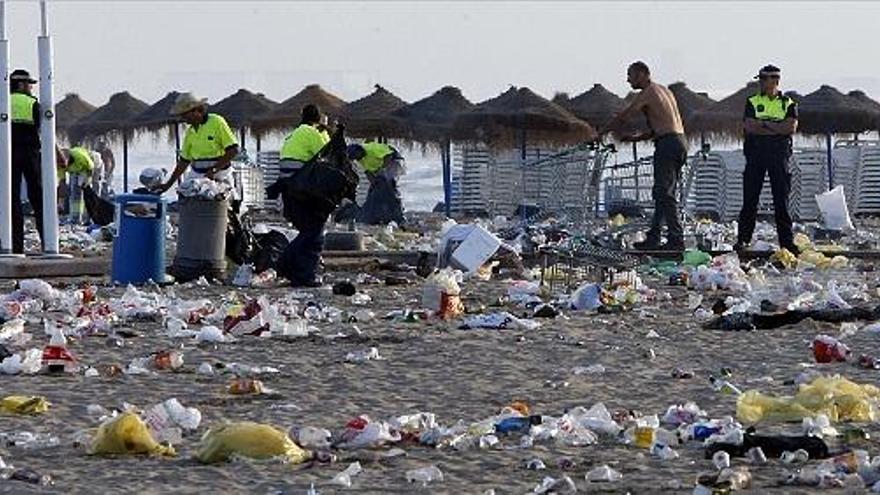 Basura sin remedio por San Juan