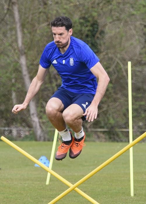 Entrenamiento del Real Oviedo