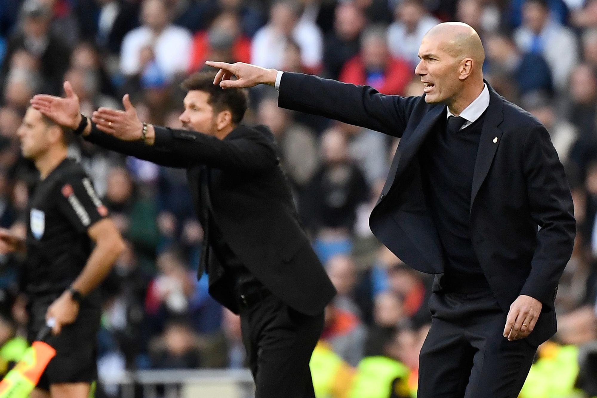 Zidane y Simeone