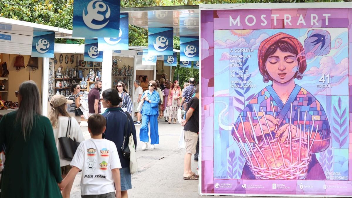 La feria de artesanía Mostrart reúne más de 60 talleres artesanales