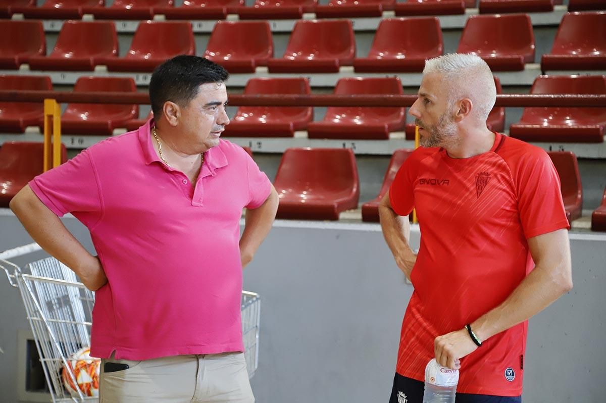 Las imágenes del primer entrenamiento del Córdoba Futsal en Vista Alegre