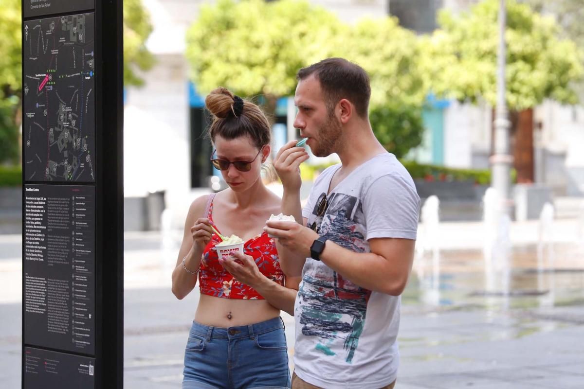 Turismo y calor en el domingo cordobés