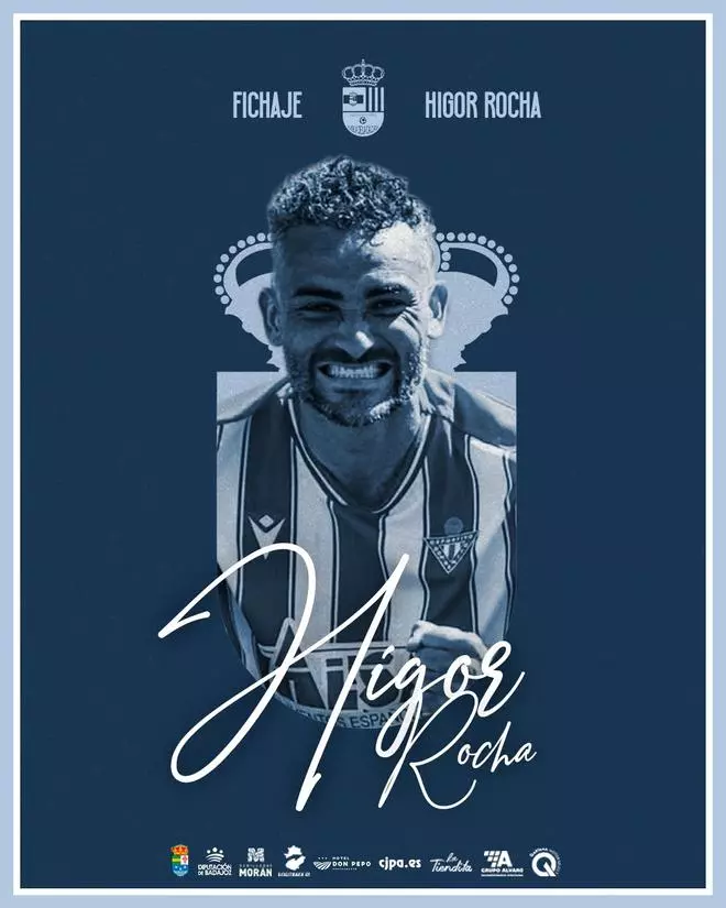 Higor Rocha,  nuevo jugador de la EF Puebla de la Calzada