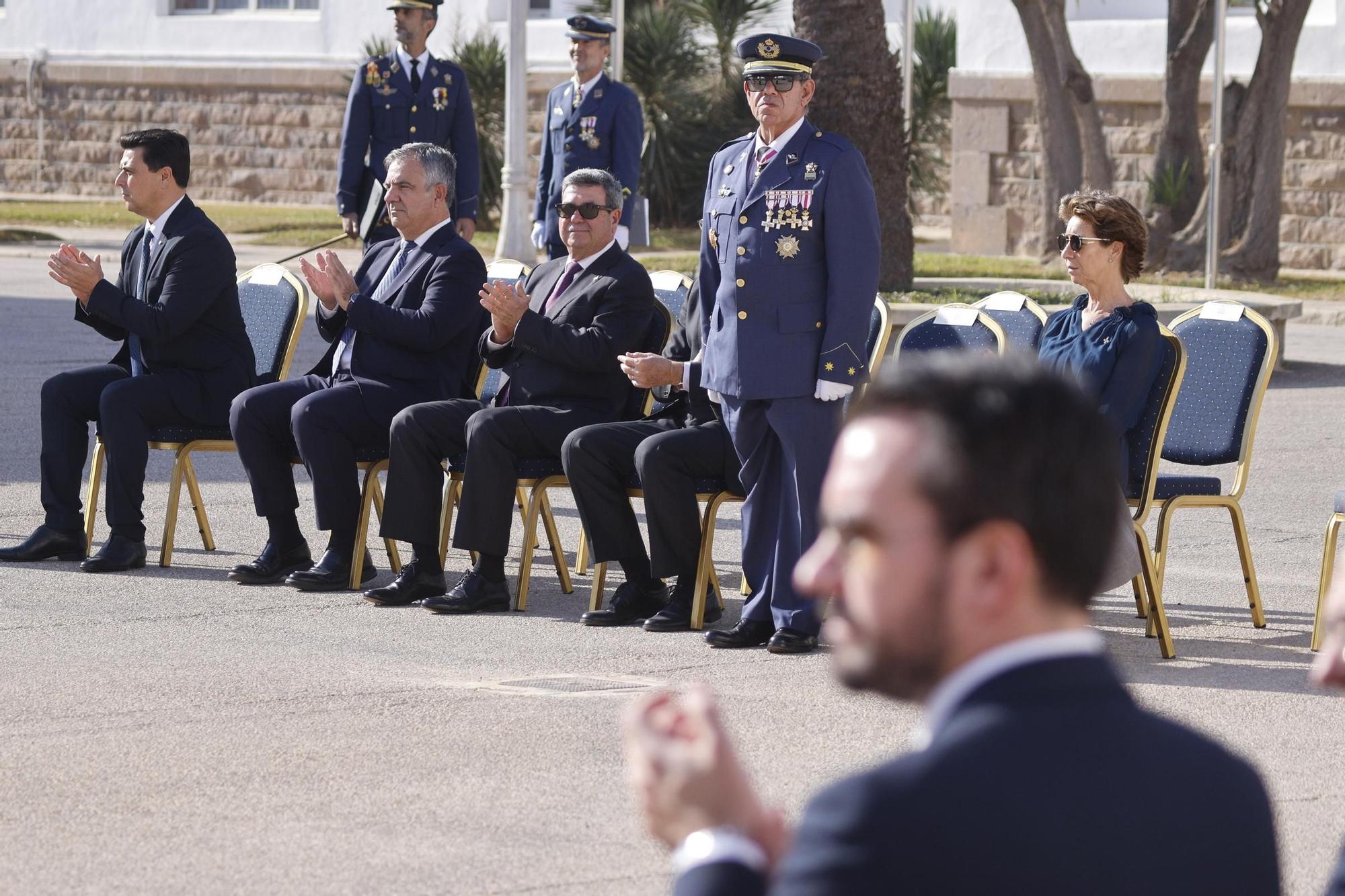 Las mejores imágenes de la Jura de Bandera en la Academia General del Aire con la princesa Leonor