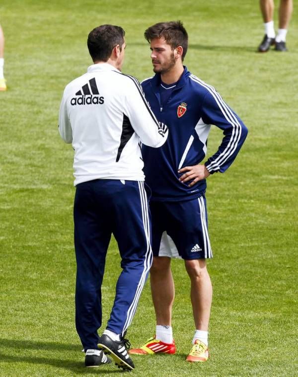 Imágenes del entrenamiento del Real Zaragoza