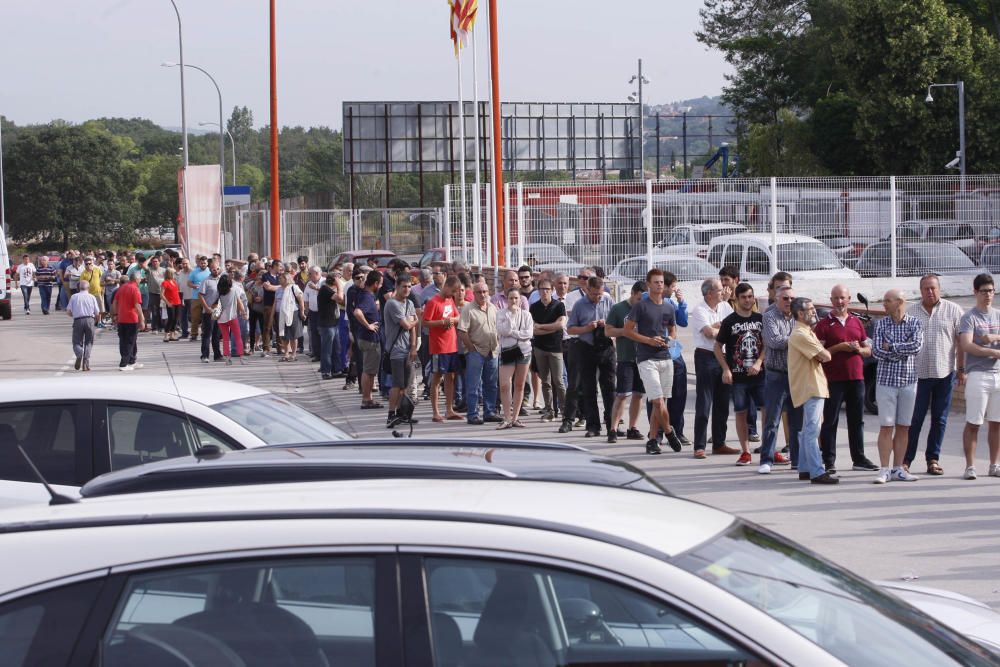 Cues a Montilivi per aconseguir entrades pel Girona-Osasuna