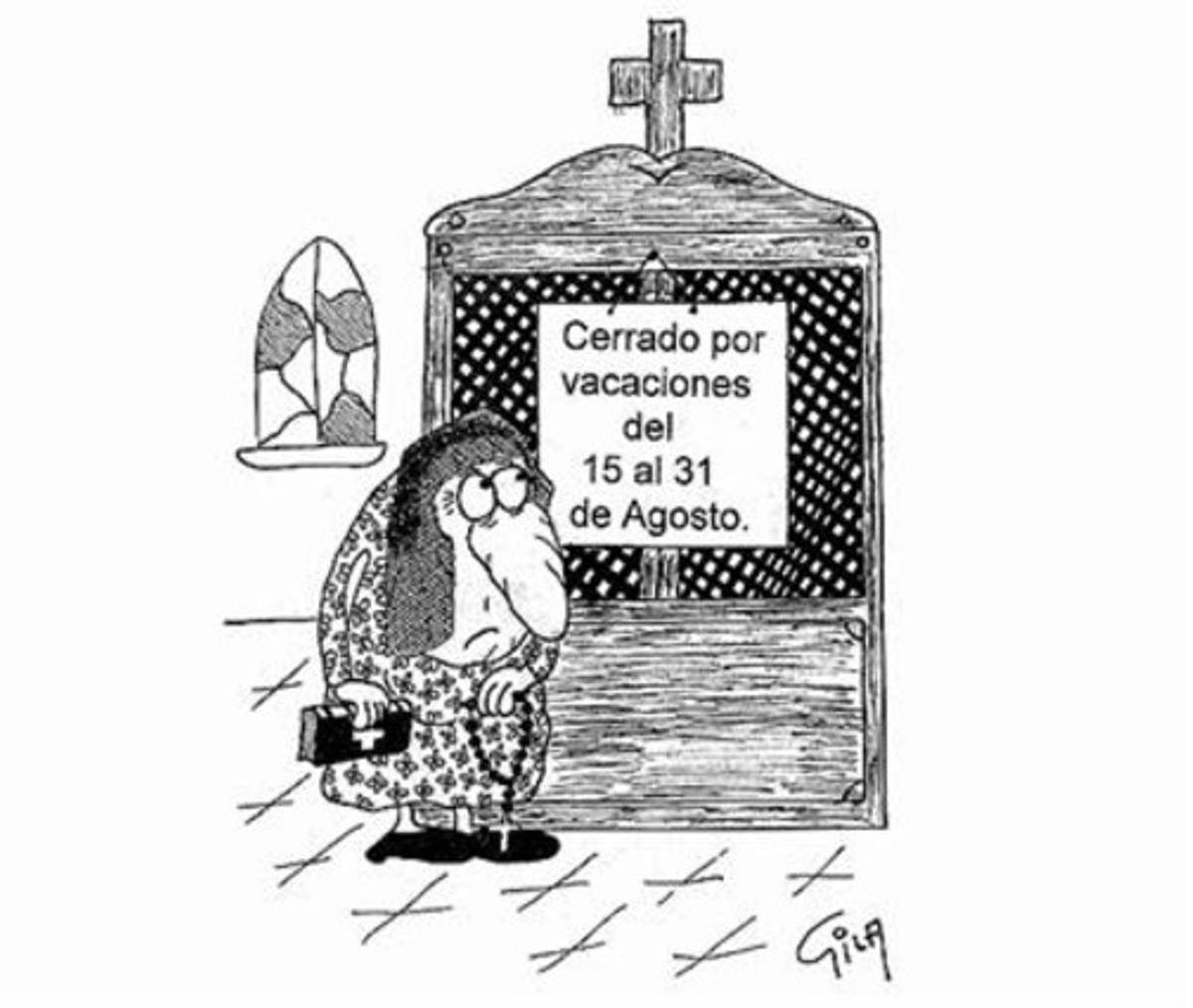 A dalt, Marc Lobato (esquerra) i Juan Carlos Ortega, autors de la biografia de Gila. I tres dibuixos còmics del popular humorista.. A dalt, Marc Lobato (esquerra) i Juan Carlos Ortega, autors de la biografia de Gila. I tres dibuixos còmics del popular humorista..