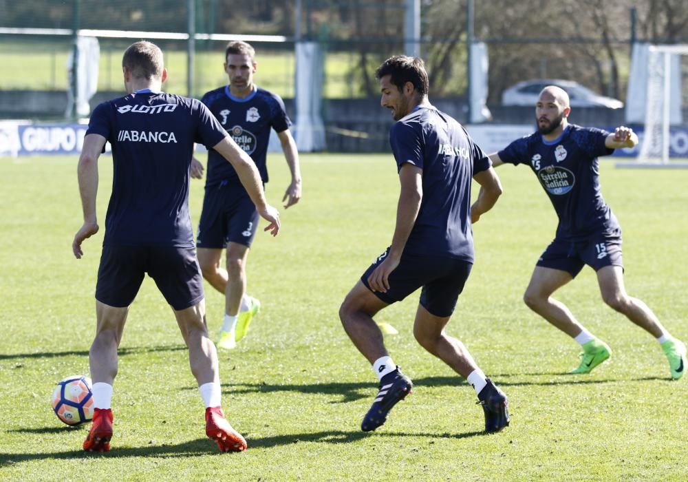 Entrenamiento del Deportivo 10 de marzo