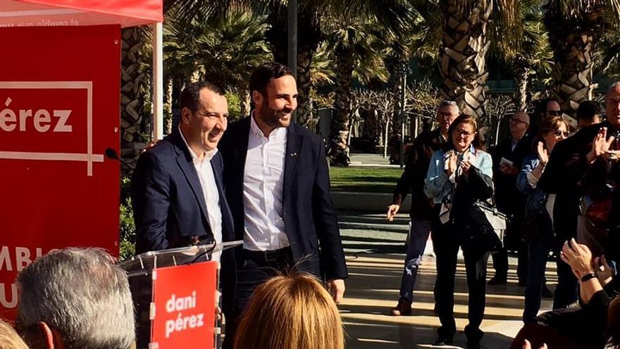 José Luiz Ruiz Espejo y Daniel Pérez, este sábado en el Palmeral de las Sorpresas.