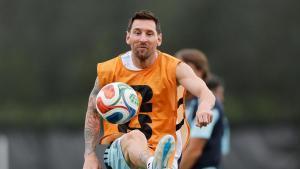Messi será suplente contra Jordania