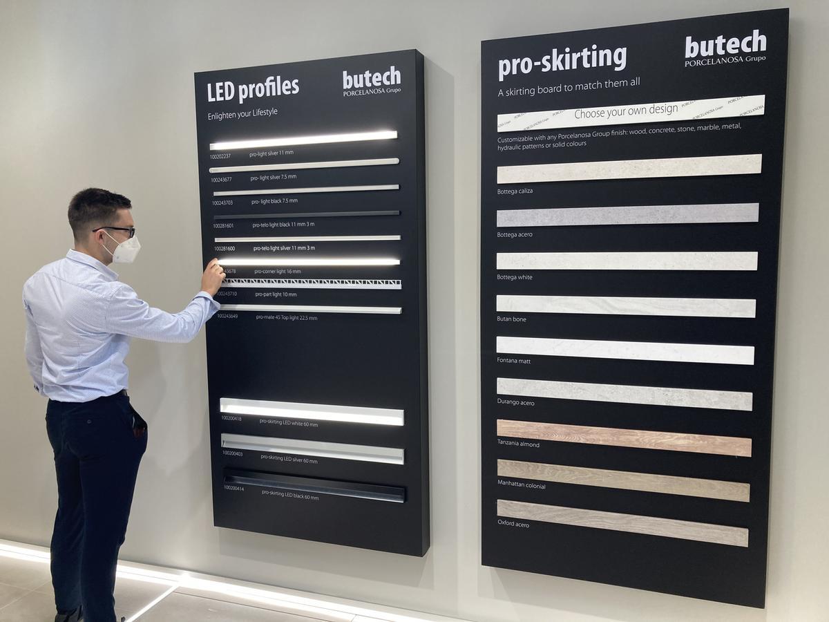 Porcelanosa exhibe en BolognaFiere sus nuevos diseños con texturas más realistas