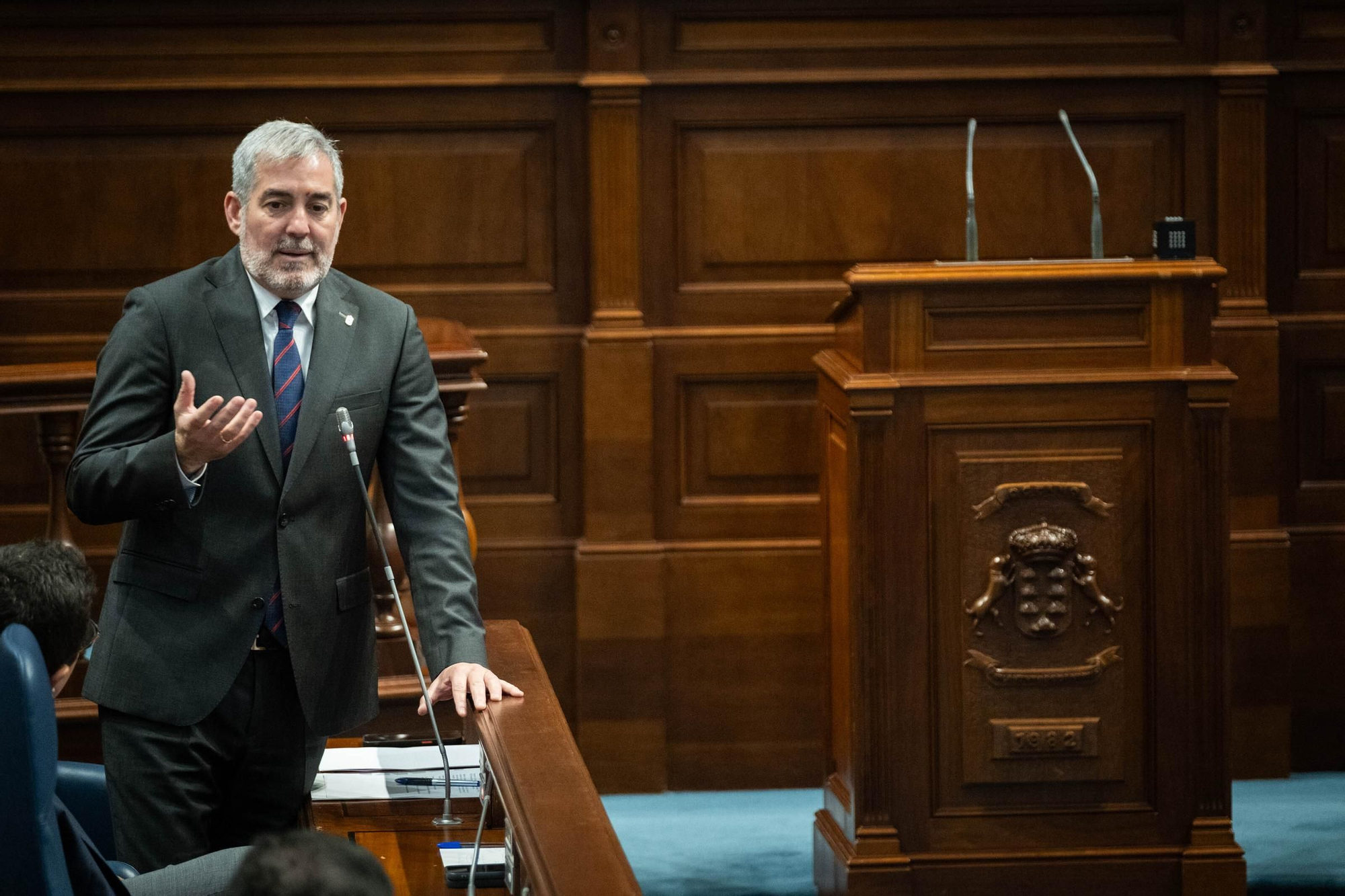 Pleno del Parlamento de Canarias
