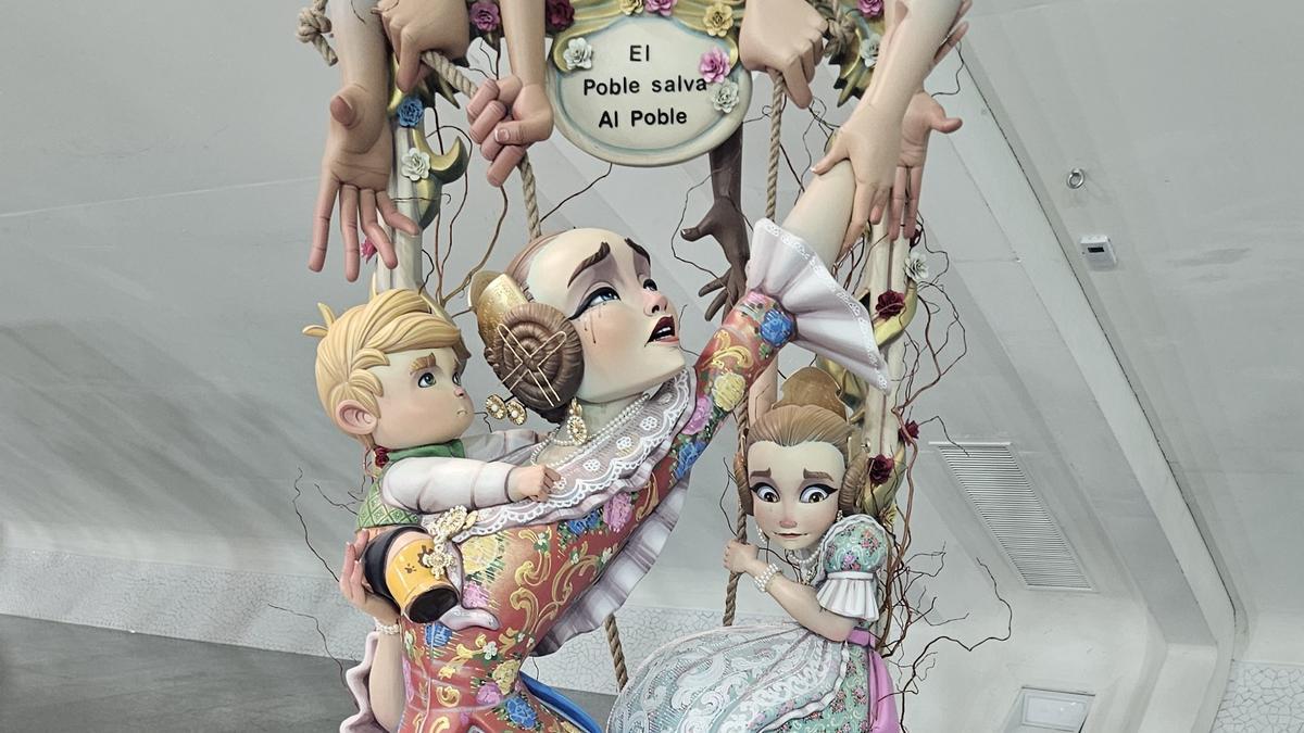 Detalle de la figura ganadora